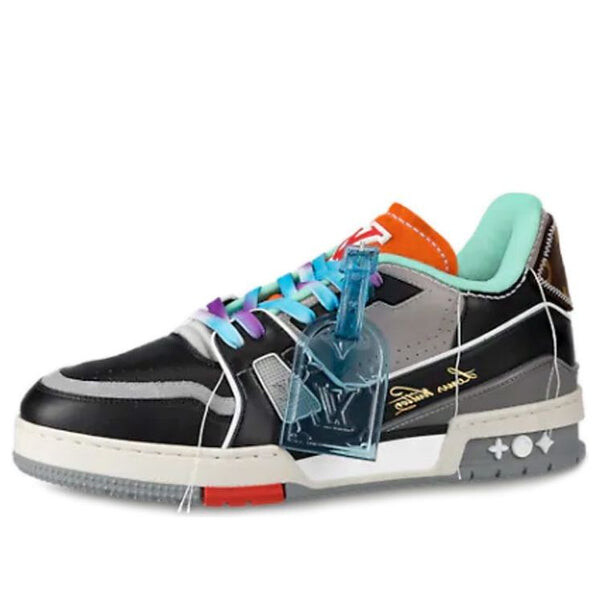 

Кроссовки lv trainers 'teal multi-color' Louis Vuitton, черный