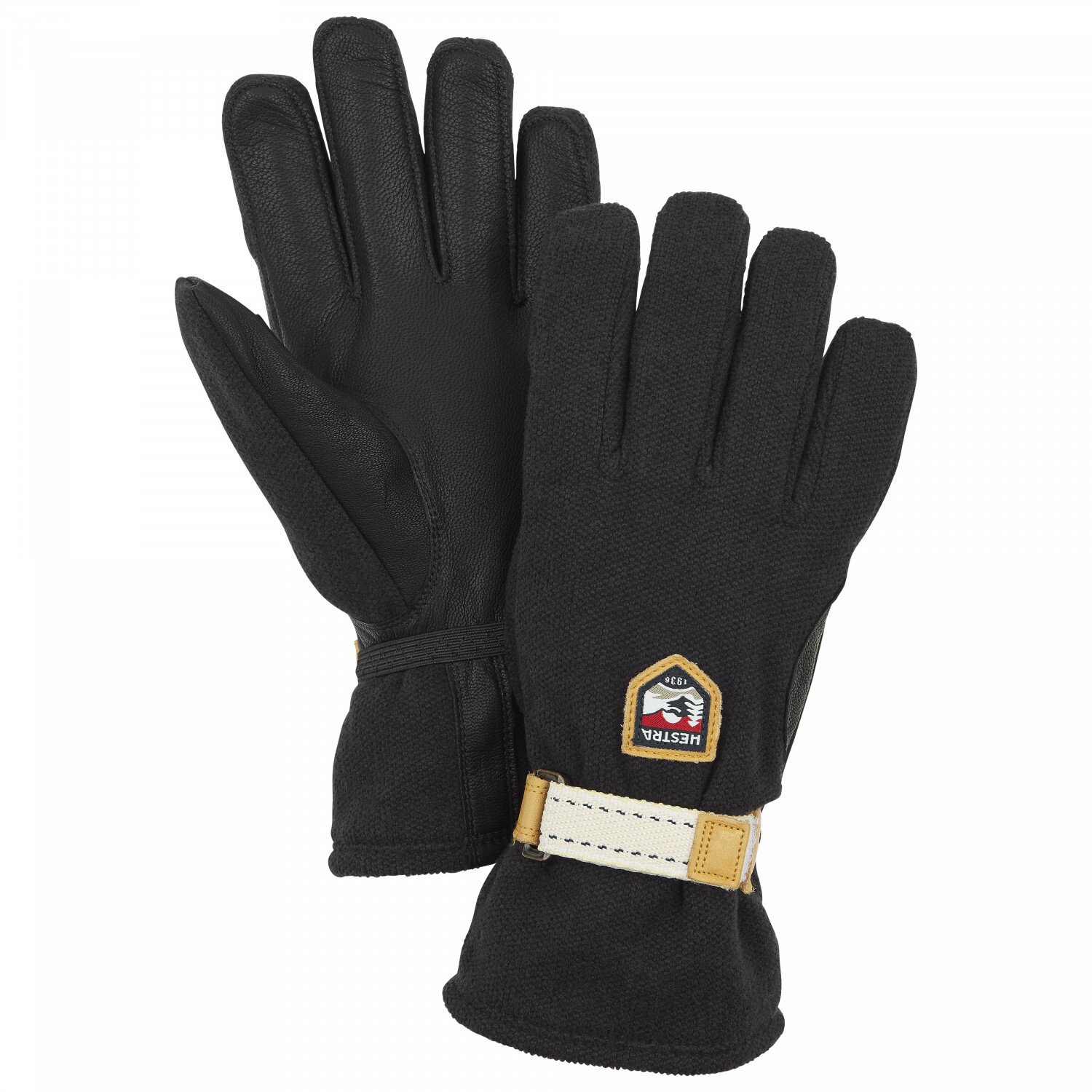 

Перчатки Hestra Windstopper Tour 5 Finger, черный