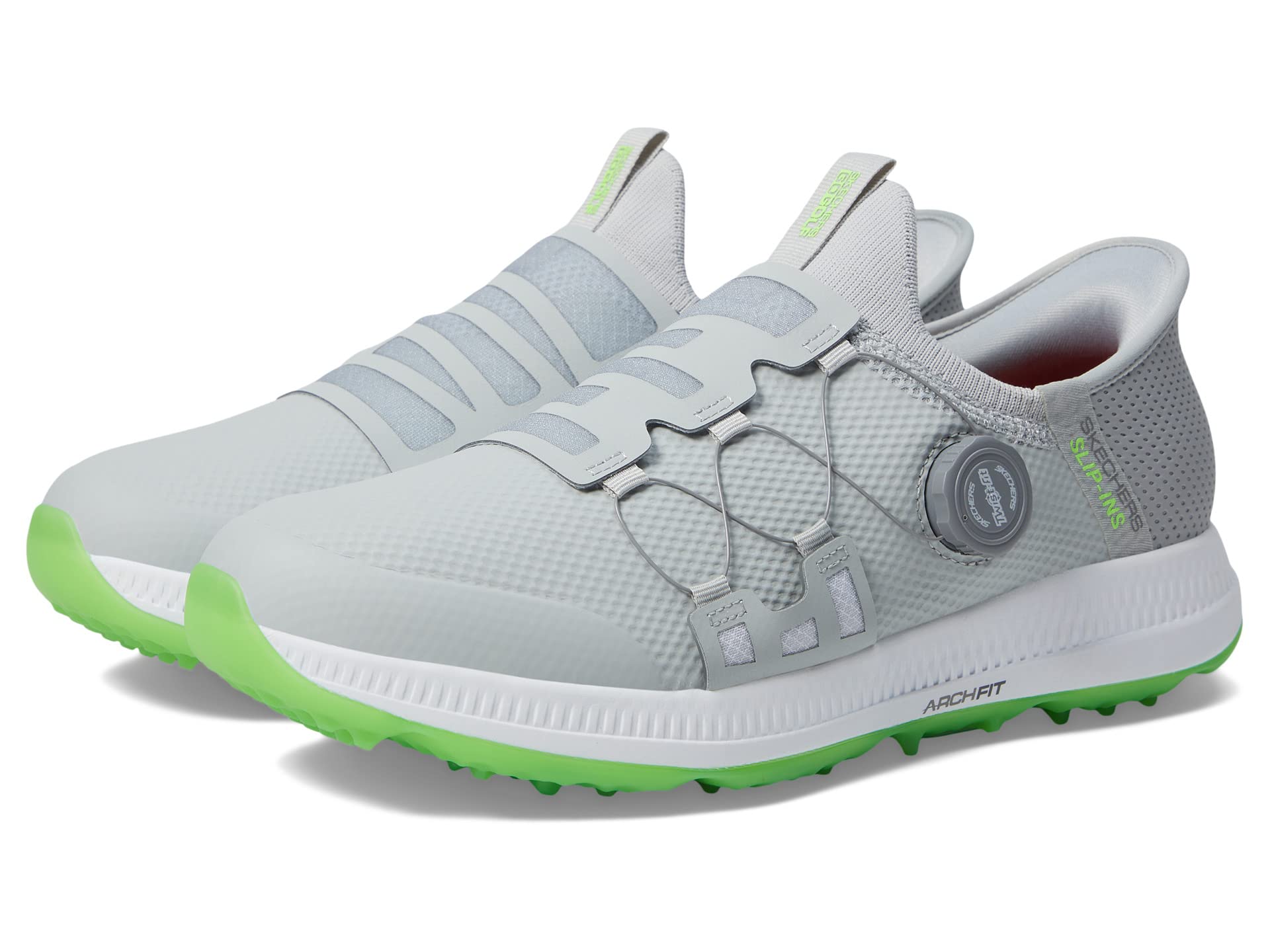 

Кроссовки Skechers GO GOLF Go Golf Elite 5 Hands Free Slip-Ins, Gray/Lime
