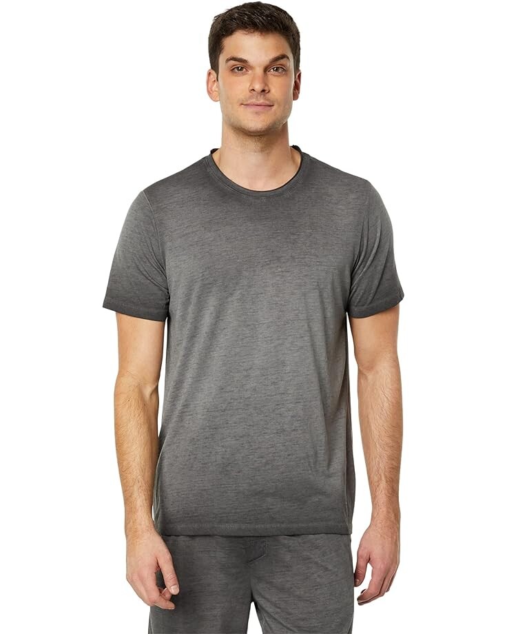 

Пижамный комплект Barefoot Dreams Malibu Collection Tri-Blend Tee and Shorts Set, цвет Mineral