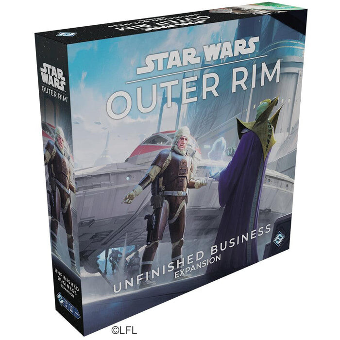 

Настольная игра Fantasy Flight Games Star Wars: Outer Rim - Unfinished Business Expansion