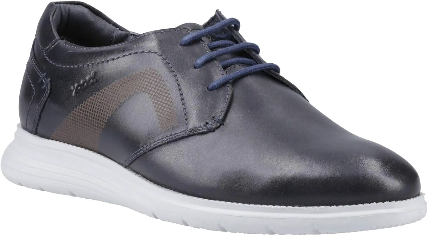 Туфли Pod Aston Leather Men's Navy Lace-Up Shoes, темно-синий