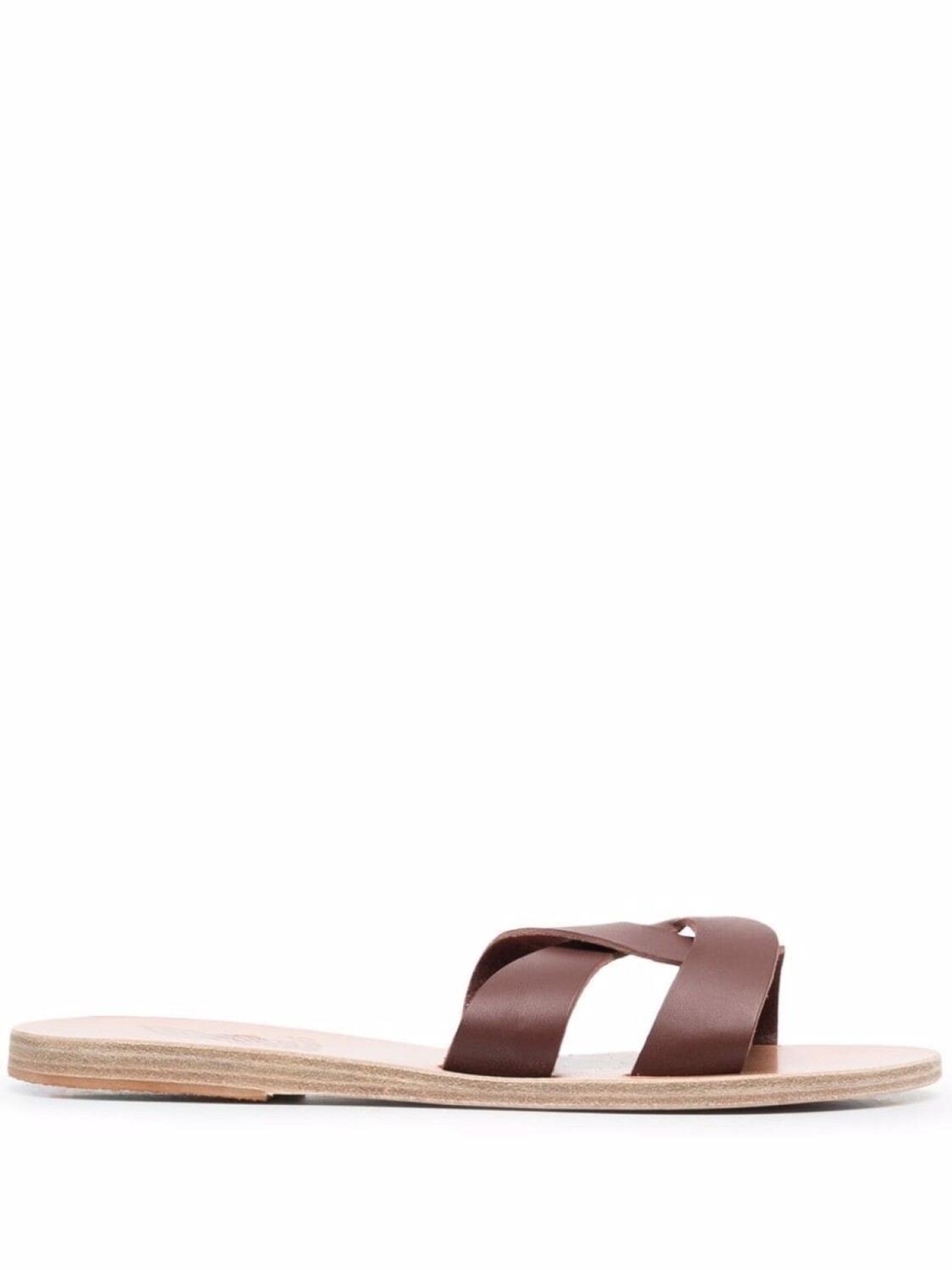 Сандалии Desmos с перекрестными ремешками Ancient Greek Sandals, коричневый