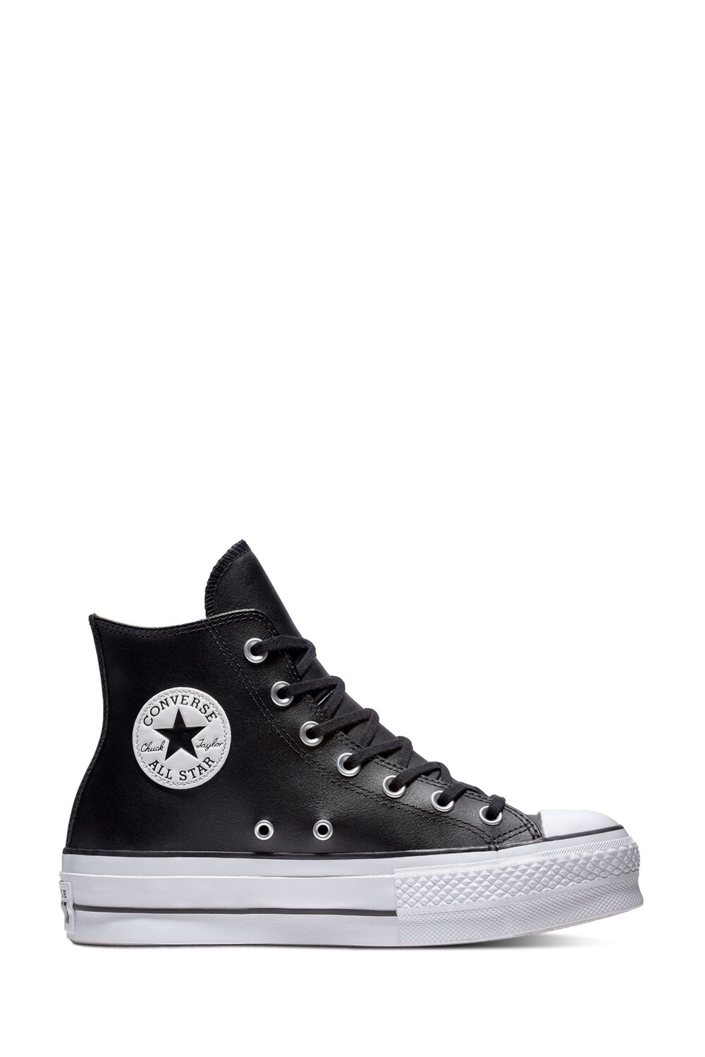 

Высокие кожаные кроссовки Chuck Taylor на платформе Lift Converse, черный