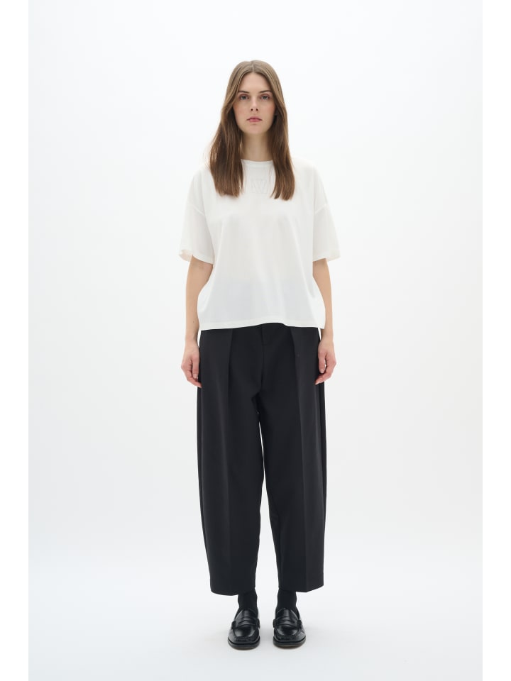 

Футболка LuxIW свободного кроя цвета Whisper White InWear, Белый, Футболка LuxIW свободного кроя цвета Whisper White InWear