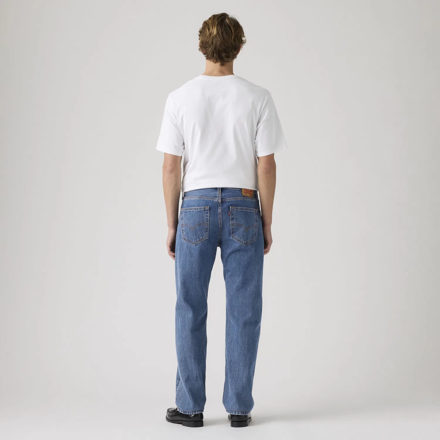Джинсы Levi's 505 Regular, средне-синий — фото 3