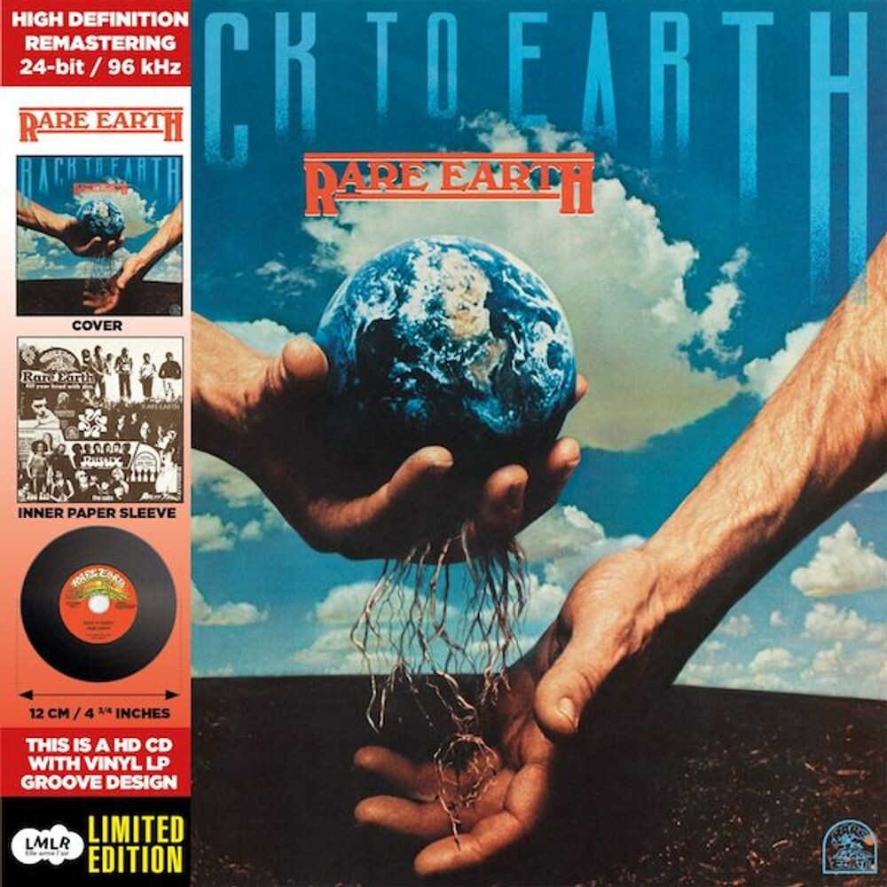 

Диск CD Back To Earth - Rare Earth