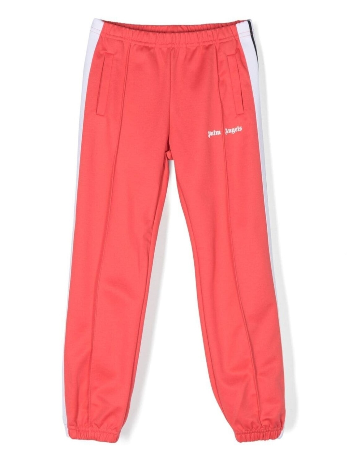 

Palm Angels Kids спортивные брюки с вышивкой, красный
