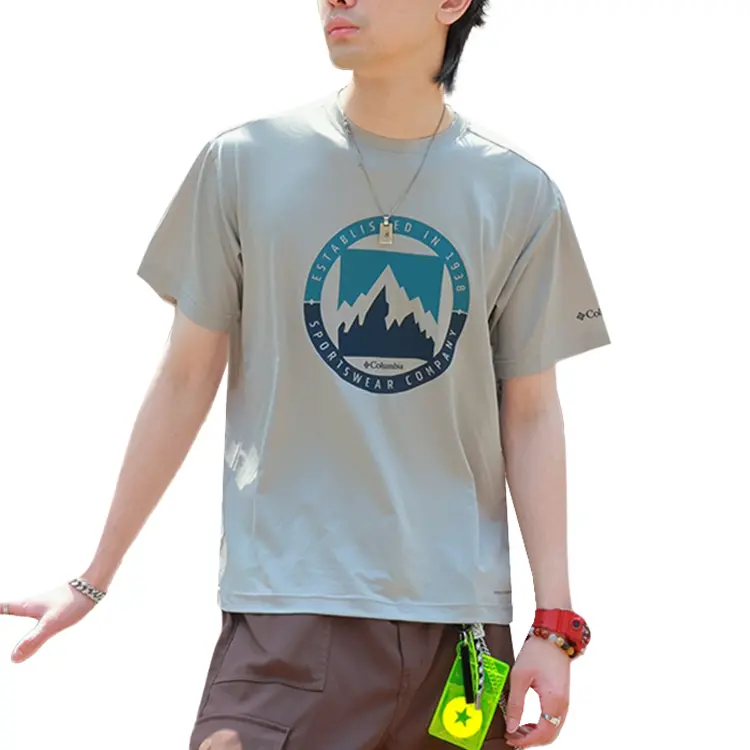 

Футболка City Outdoor Collection Quick Dry мужская gray Columbia, серый