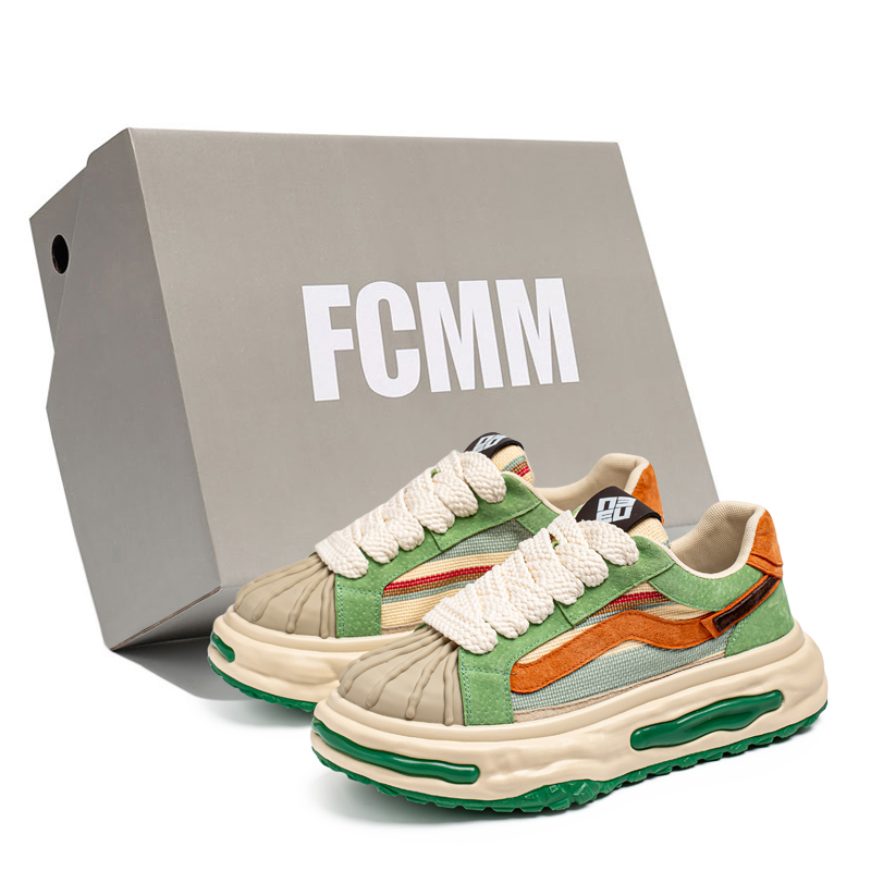 

Низкие повседневные туфли мужские FCMM, Beige Green