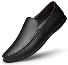 Туфли кожаные Loafers, черный SayfuR
