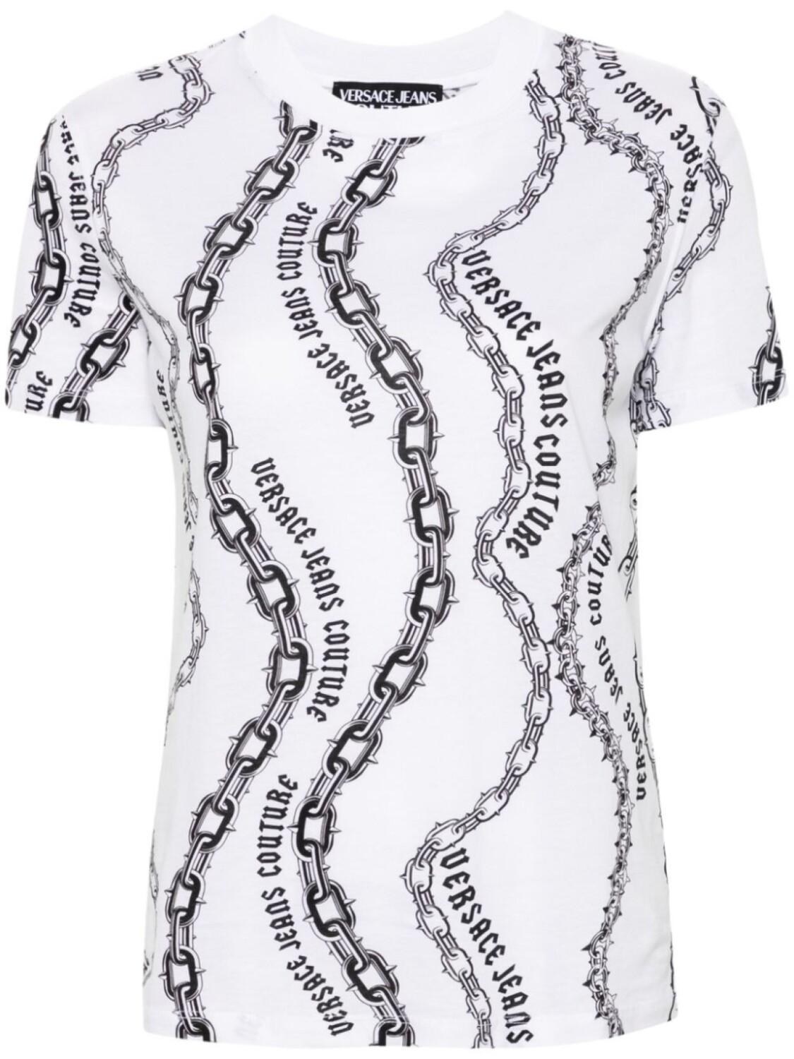 

Versace Jeans Couture футболка с логотипом, белый