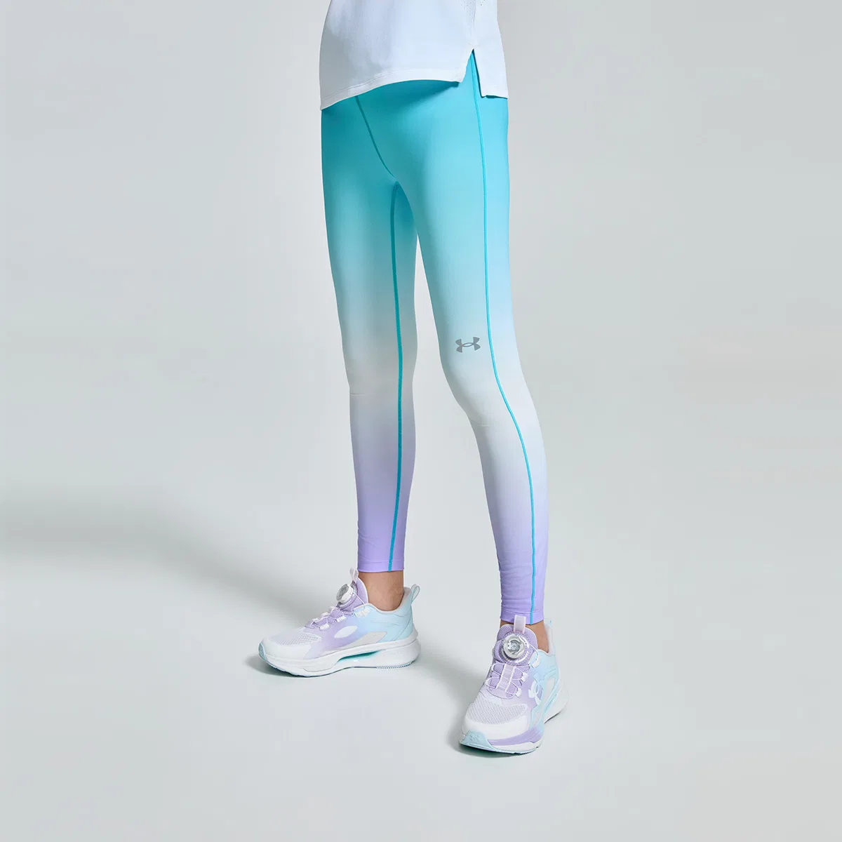 Леггинсы принт Under Armour Norway Blue — фото 4