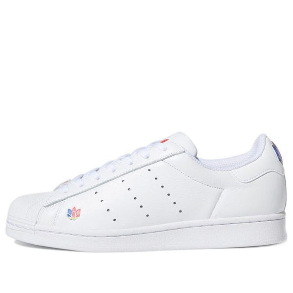 

Кроссовки суперзвезда чистый Adidas, белый