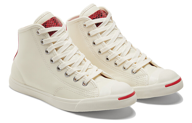 

Кроссовки Converse Jack Purcell Lp 'Creamwhite Red'