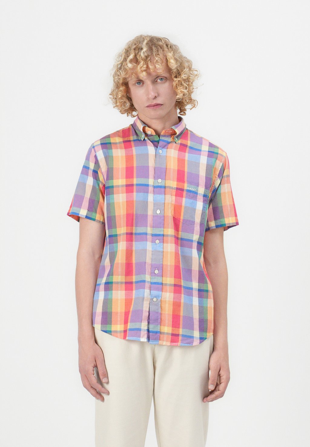 

Рубашка INDIAN SHIRT GANT, оранжевый