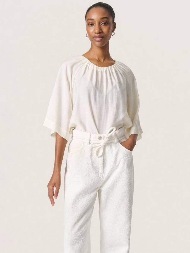 

Топ Leodora с круглым вырезом Soaked In Luxury, White