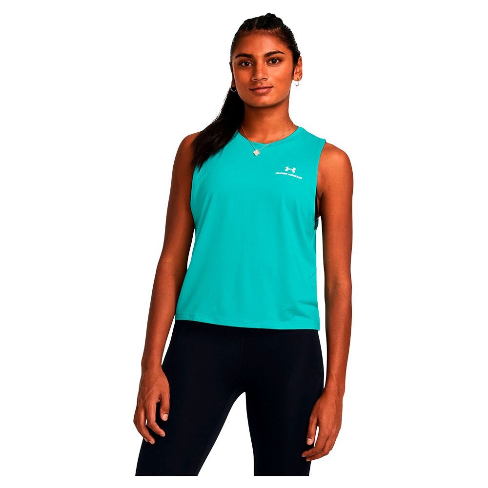 

Спортивная футболка Under Armour Rush Energy Crop, синий
