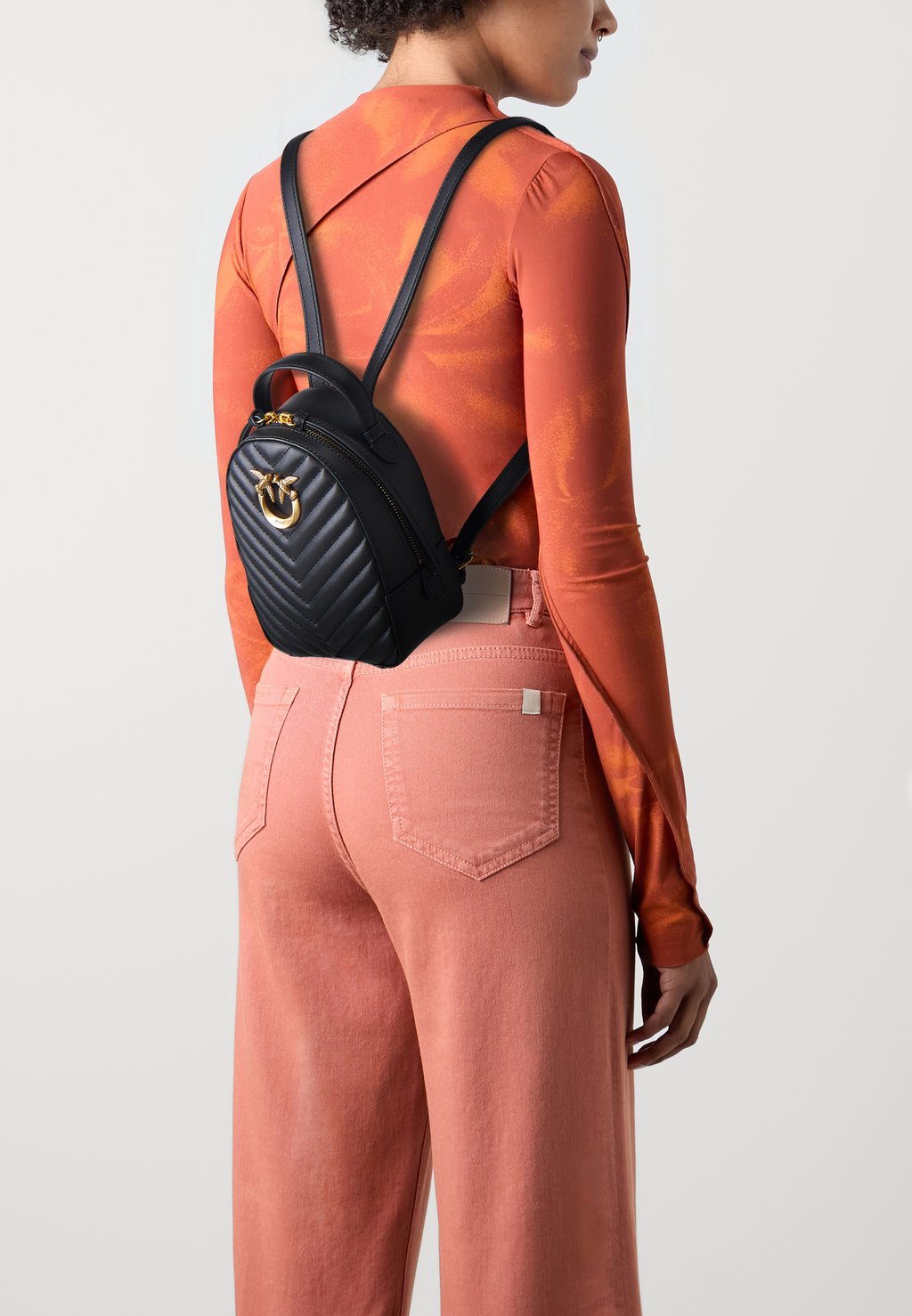 

Рюкзак LOVE CLICK MINI BACKPACK Pinko, черный