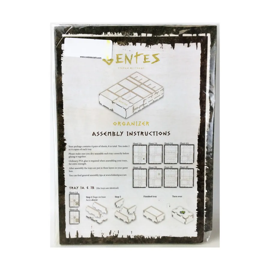 

Вставка для Гентес, Inserts and Organizers G-M (Folded Space)
