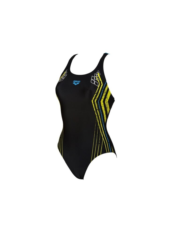 

Купальник Arena Badeanzug W Heartbeat Swim P, желтый