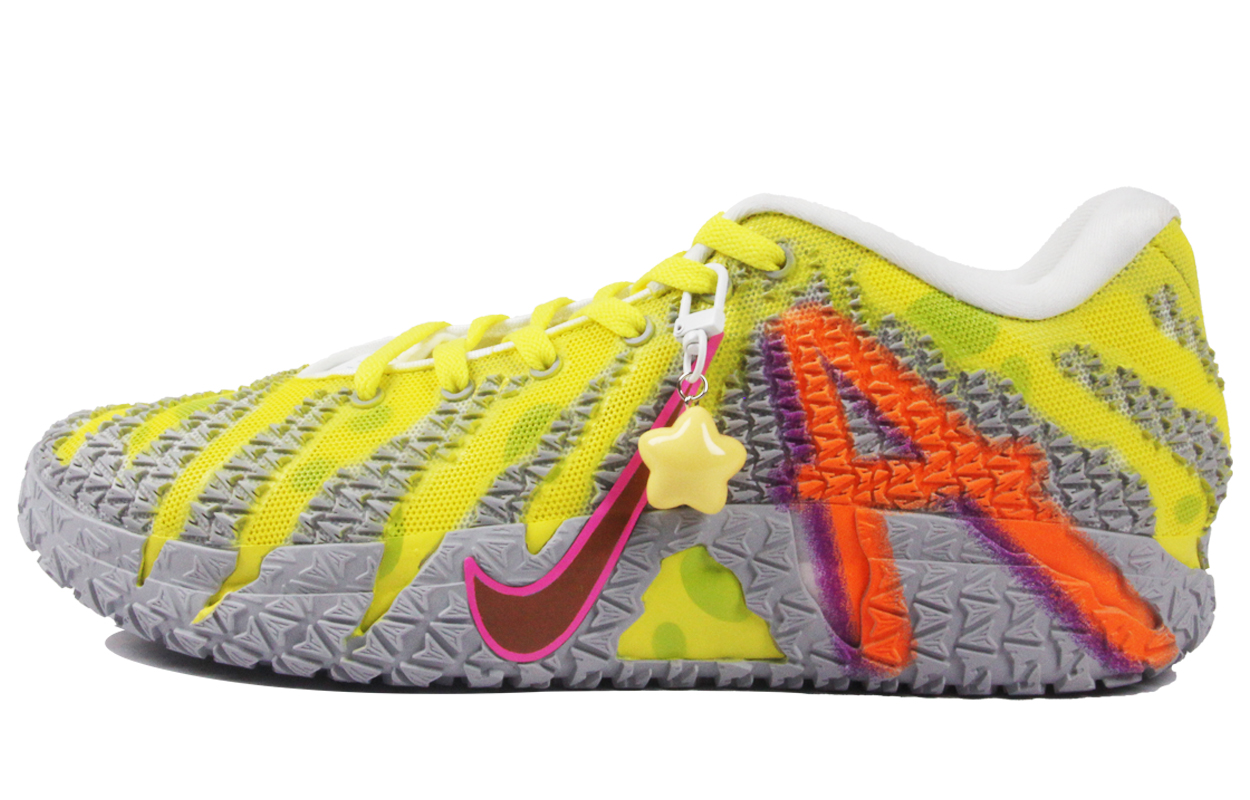 

Nike Кроссовки баскетбольные Ja Morant 3 Yellow Bubbles Party Low top Unisex Yellow