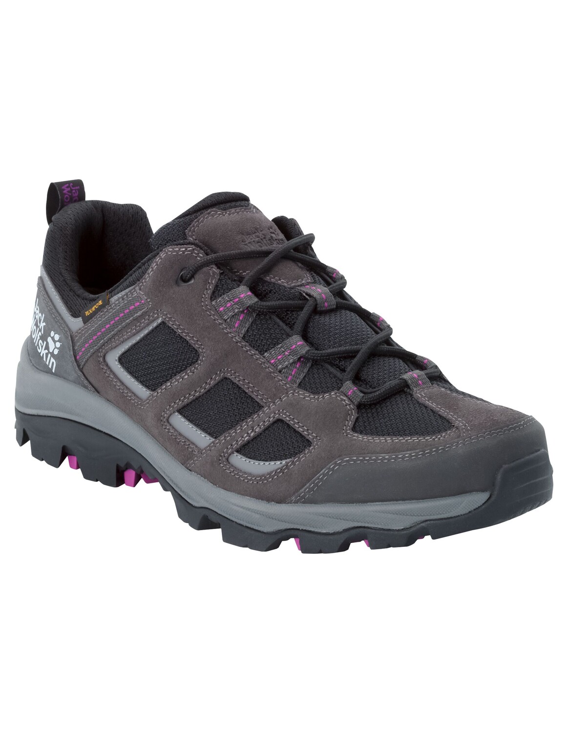 Туфли Jack Wolfskin Wanderschuhe VOJO 3 TEXAPORE LOW, цвет dark steel/purple