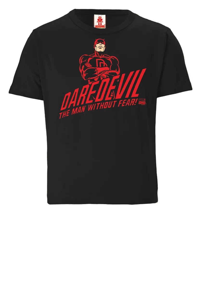 Футболка Logoshirt "Marvel - Сорвиголова - Человек без страха" с крутым принтом "Сорвиголова", черный — фото 3