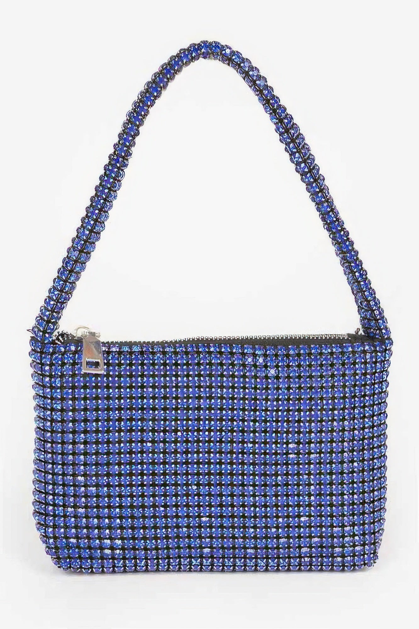 

Объемная каменная маленькая сумка хобо FASHNZFAB, Cobalt