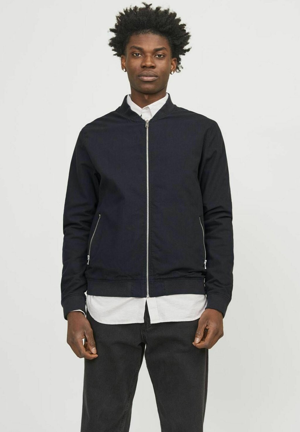 

Куртка-бомбер Jack & Jones, цвет black