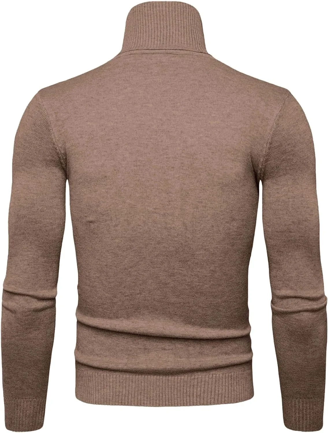 Толстовка-водолазка мужская Casual длинный рукав Slim Fit — фото 3