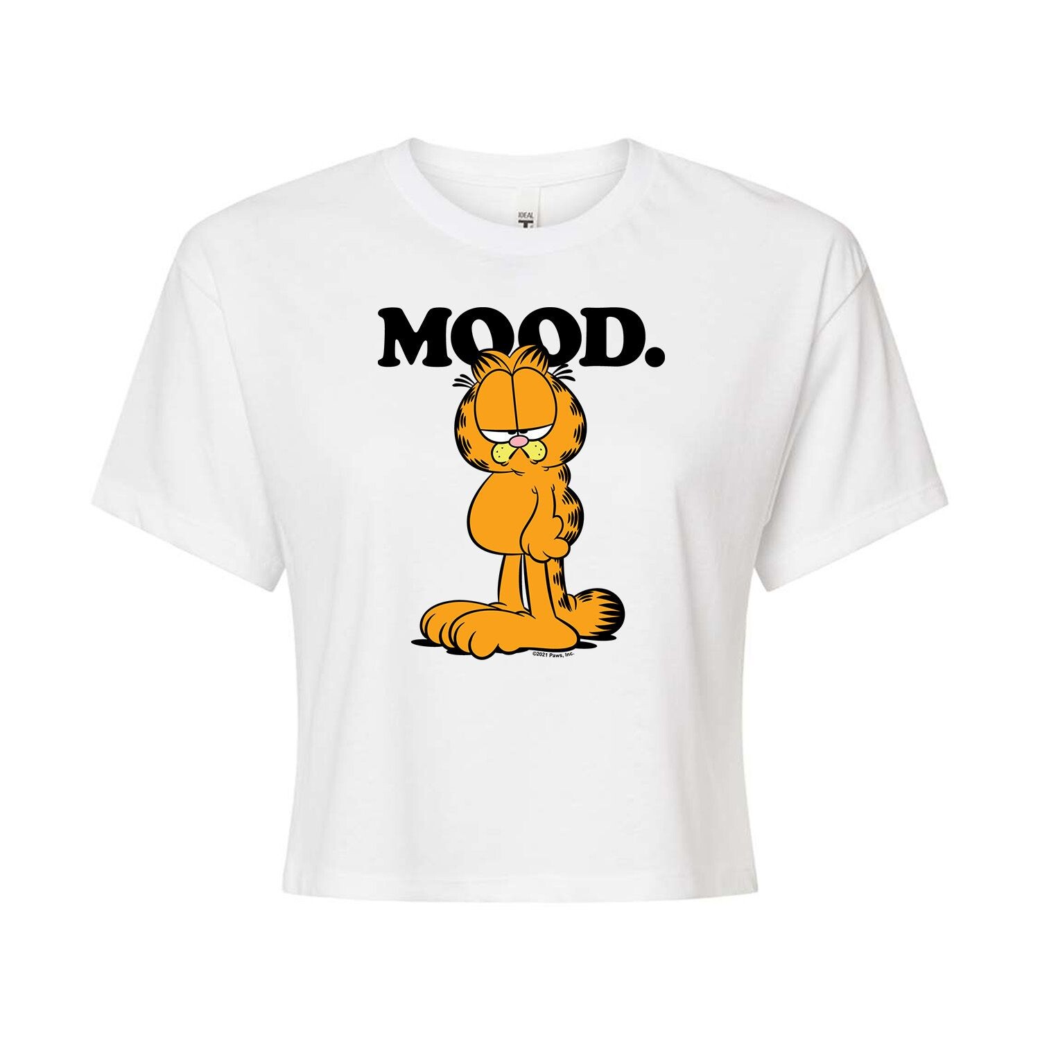 

Укороченная футболка Juniors' Garfield Mood Licensed Character