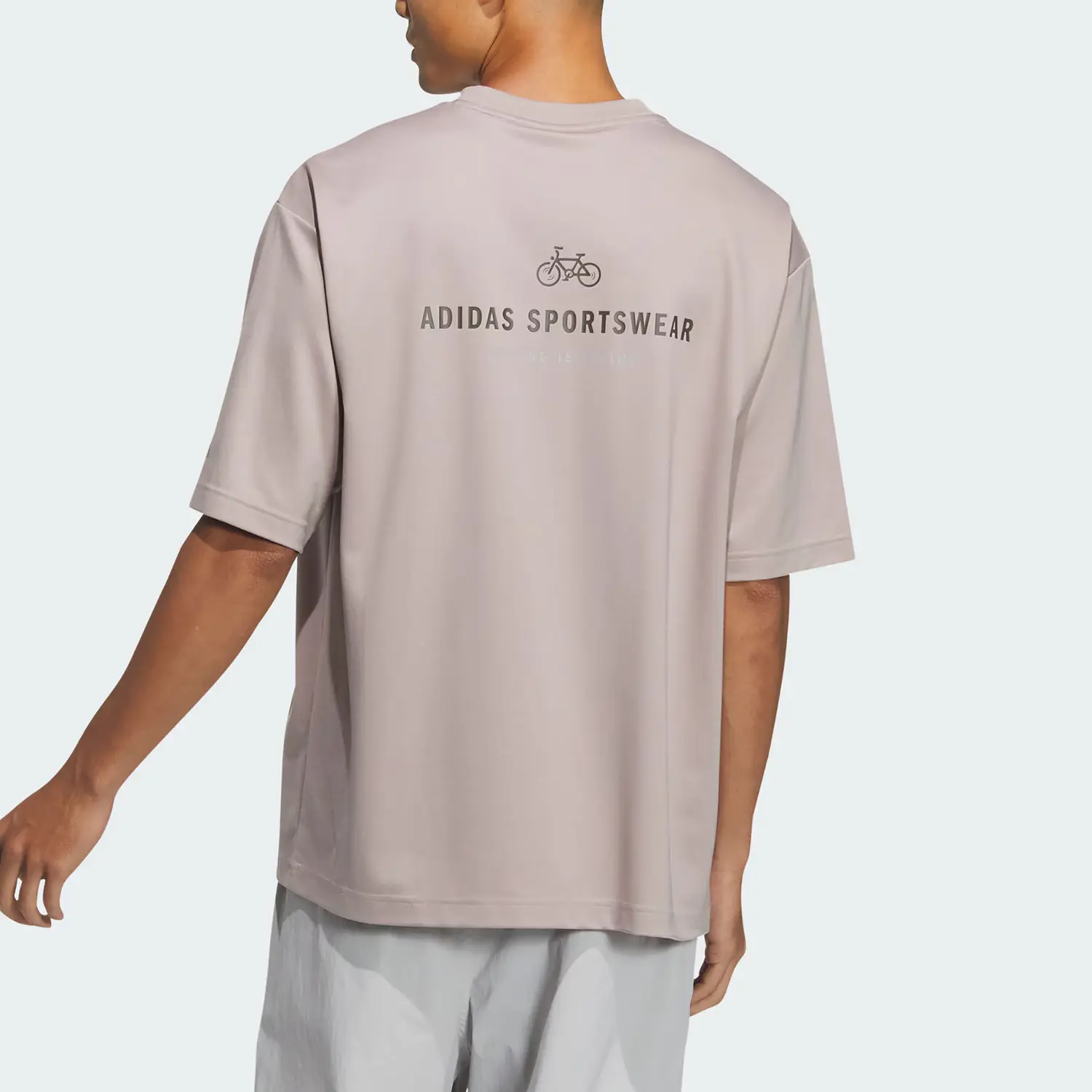 Футболка мужская Steam Gray Adidas — фото 3