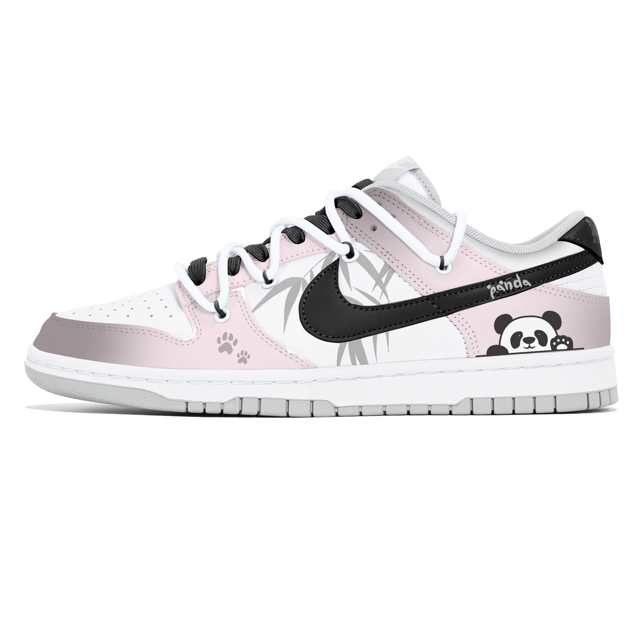 

Nike Кроссовки для скейтбординга Dunk, износостойкие, низкие, мужские, белые, розовые