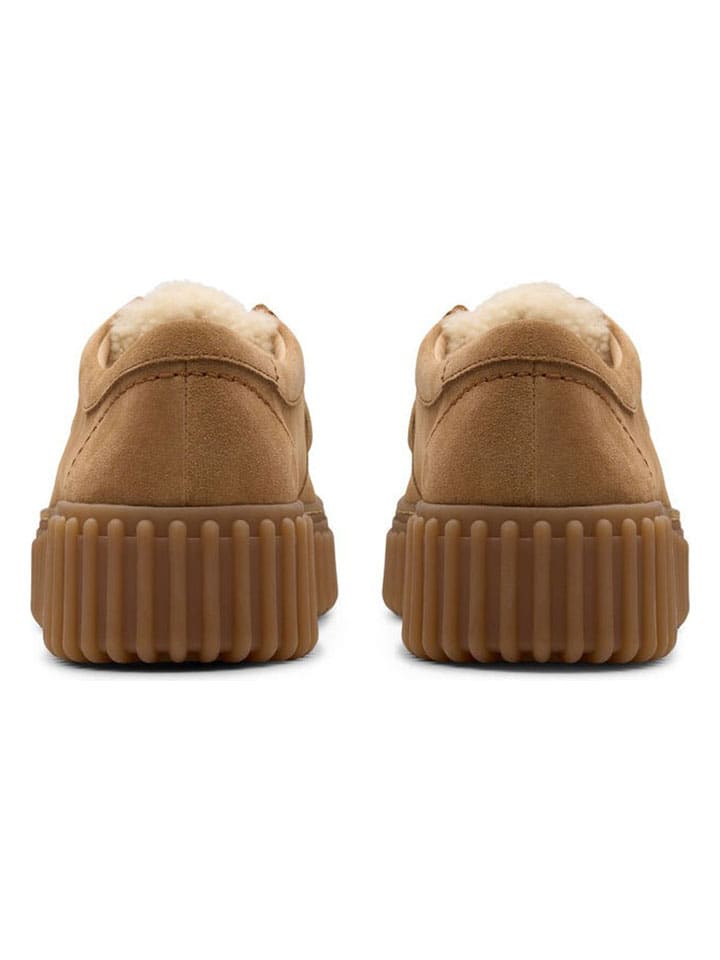Элегантные туфли на шнуровке Clarks, бежевый — фото 4