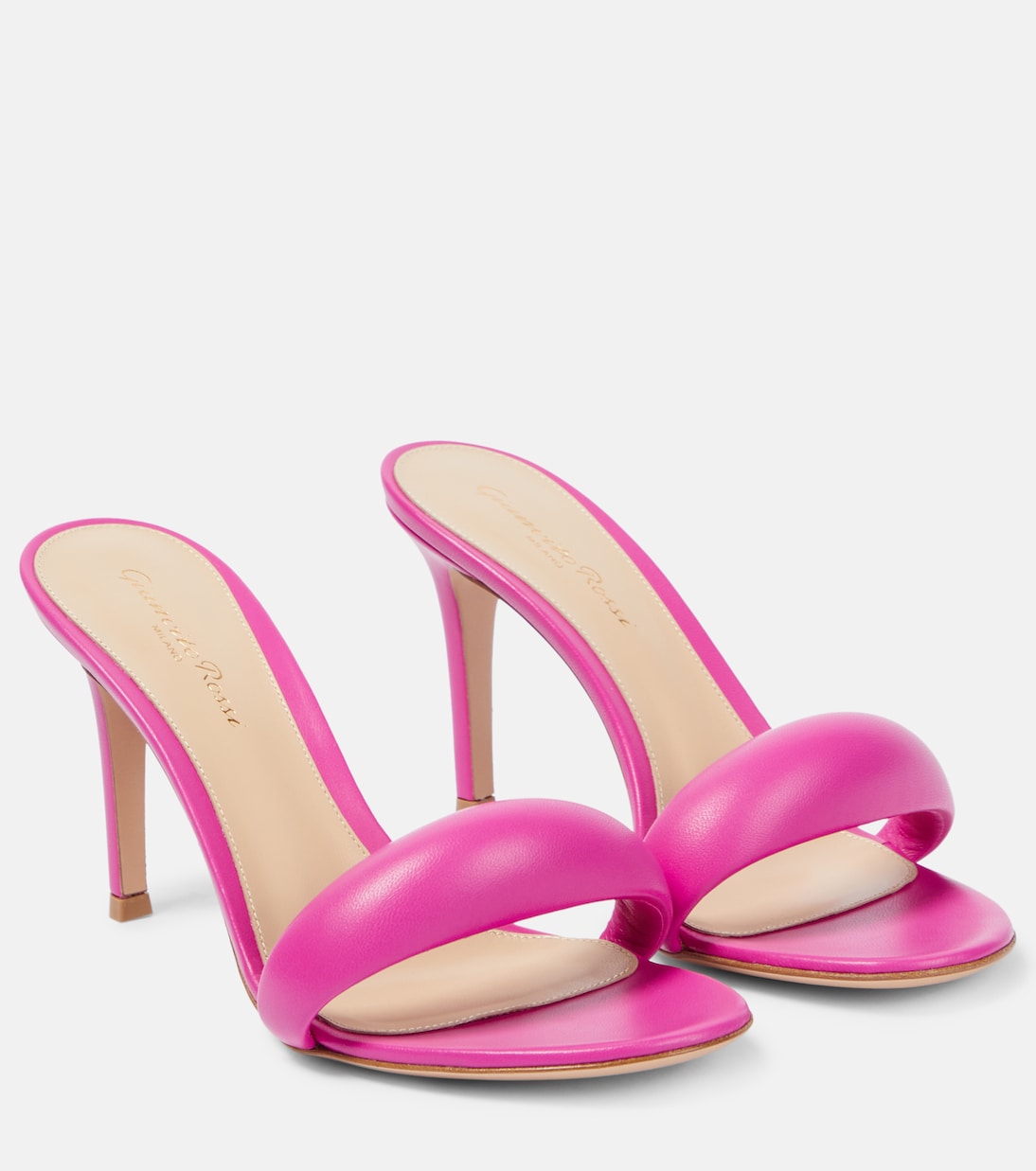 Кожаные мюли Bijoux 85 Gianvito Rossi, Bloom