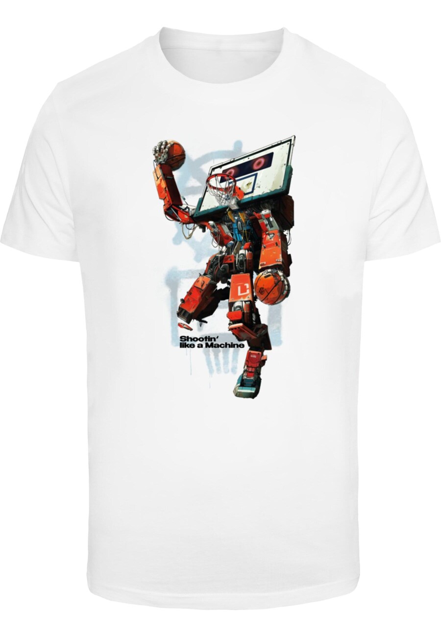

Рубашка Mister Tee Bball Robot, белый