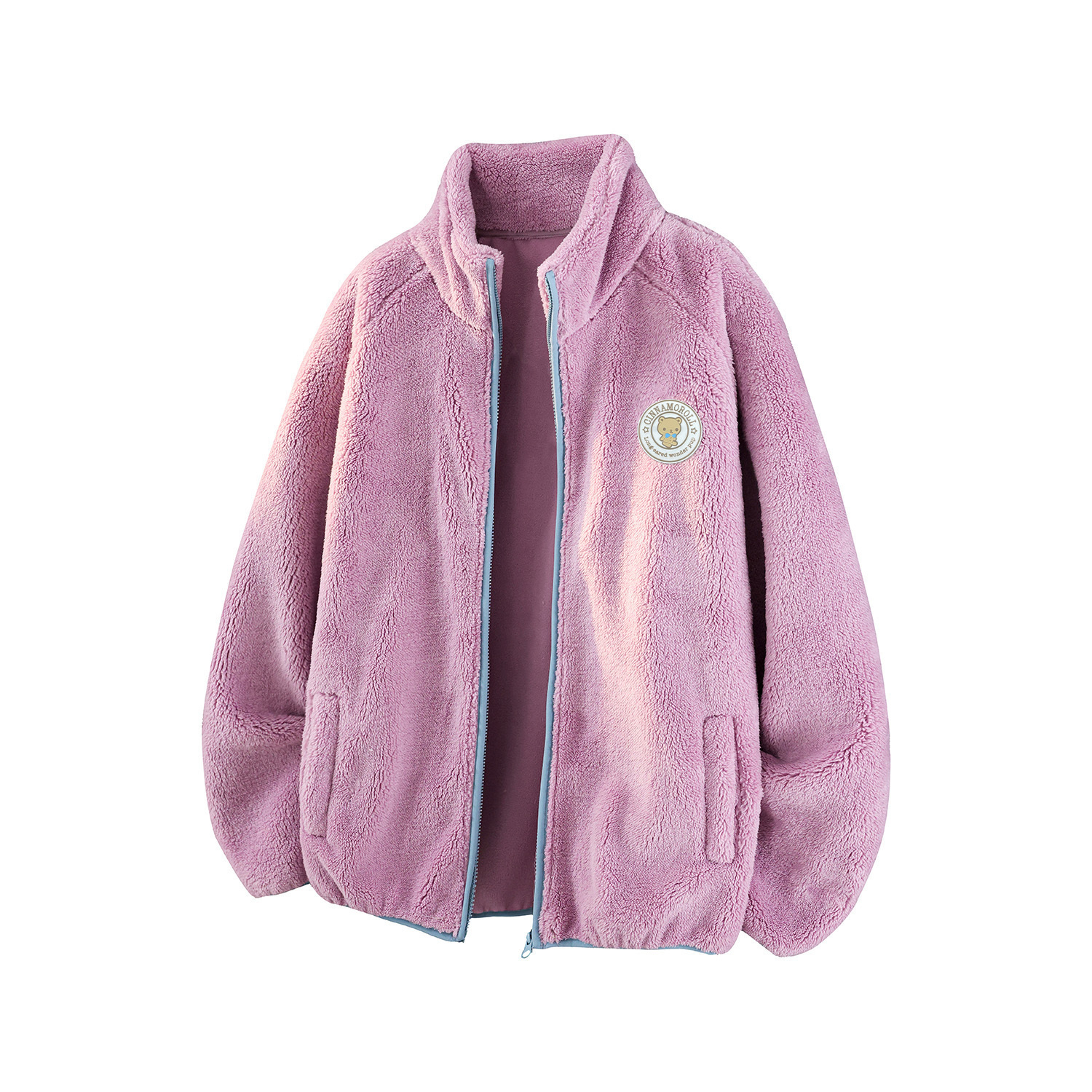 

Cinnamoroll Велюровое пальто Unisex Sanrio, taro фиолетовый