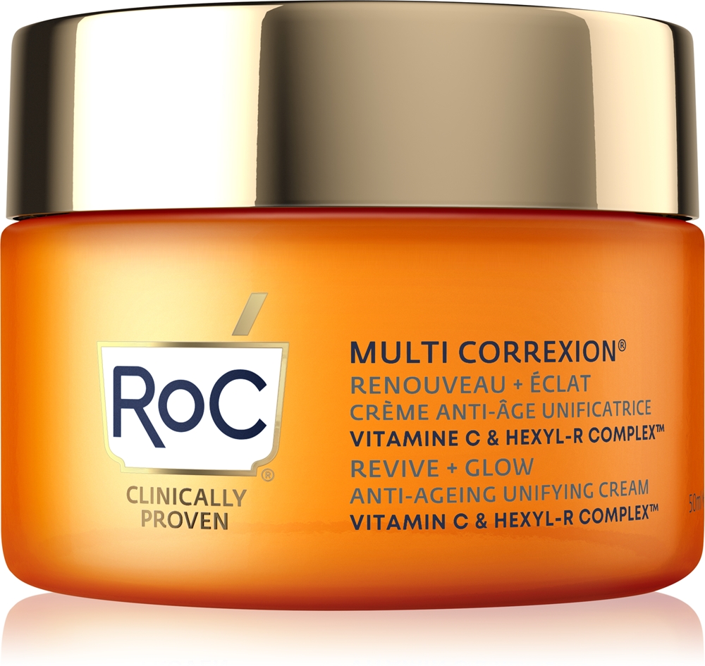 

Крем Multi Correxion Revive + Glow против морщин с витамином С Roc, 50 мл