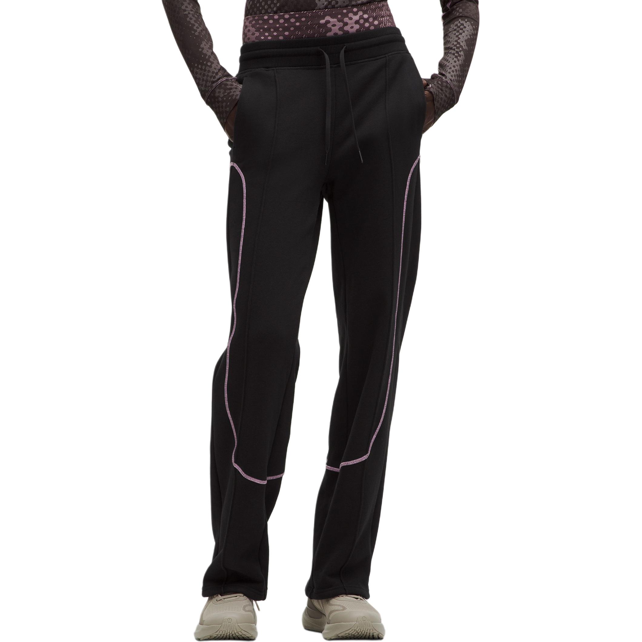 

Lululemon SLNSH утепленные спортивные брюки женские Black/Blk