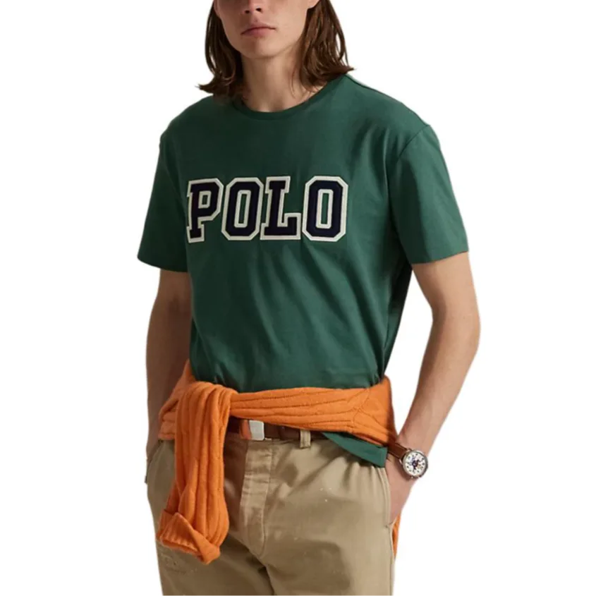 Футболка с коротким рукавом Polo Ralph Lauren, Forest Green — фото 4