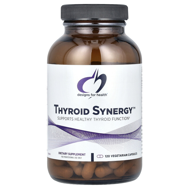 

Designs For Health, Thyroid Synergy, 120 Vegetarian Capsules