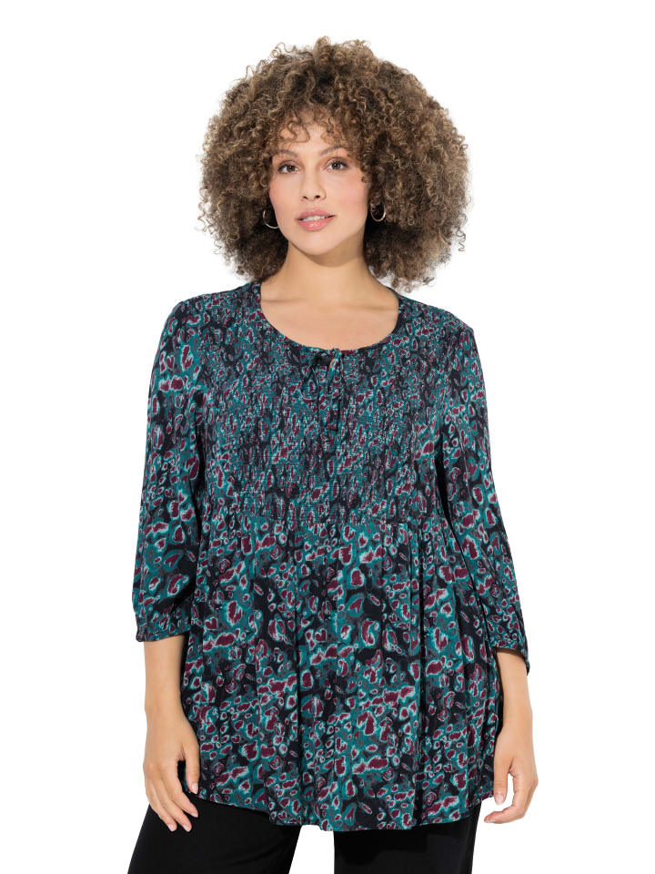 

Ulla Popken Туника цвета бензина