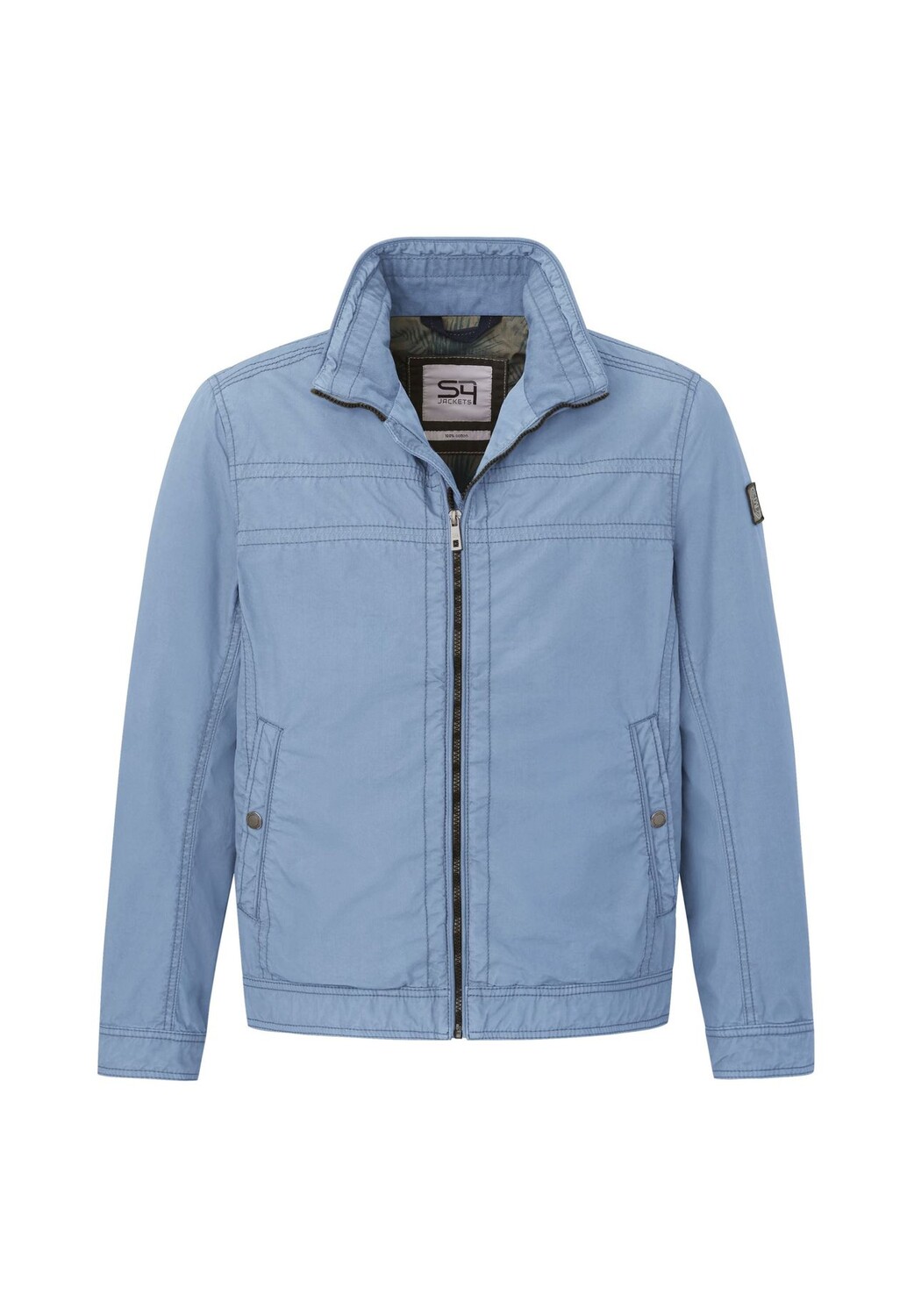 

Легкая куртка современного кроя из чистого хлопка MIAMI UP S4 JACKETS, цвет Panoramic Blue