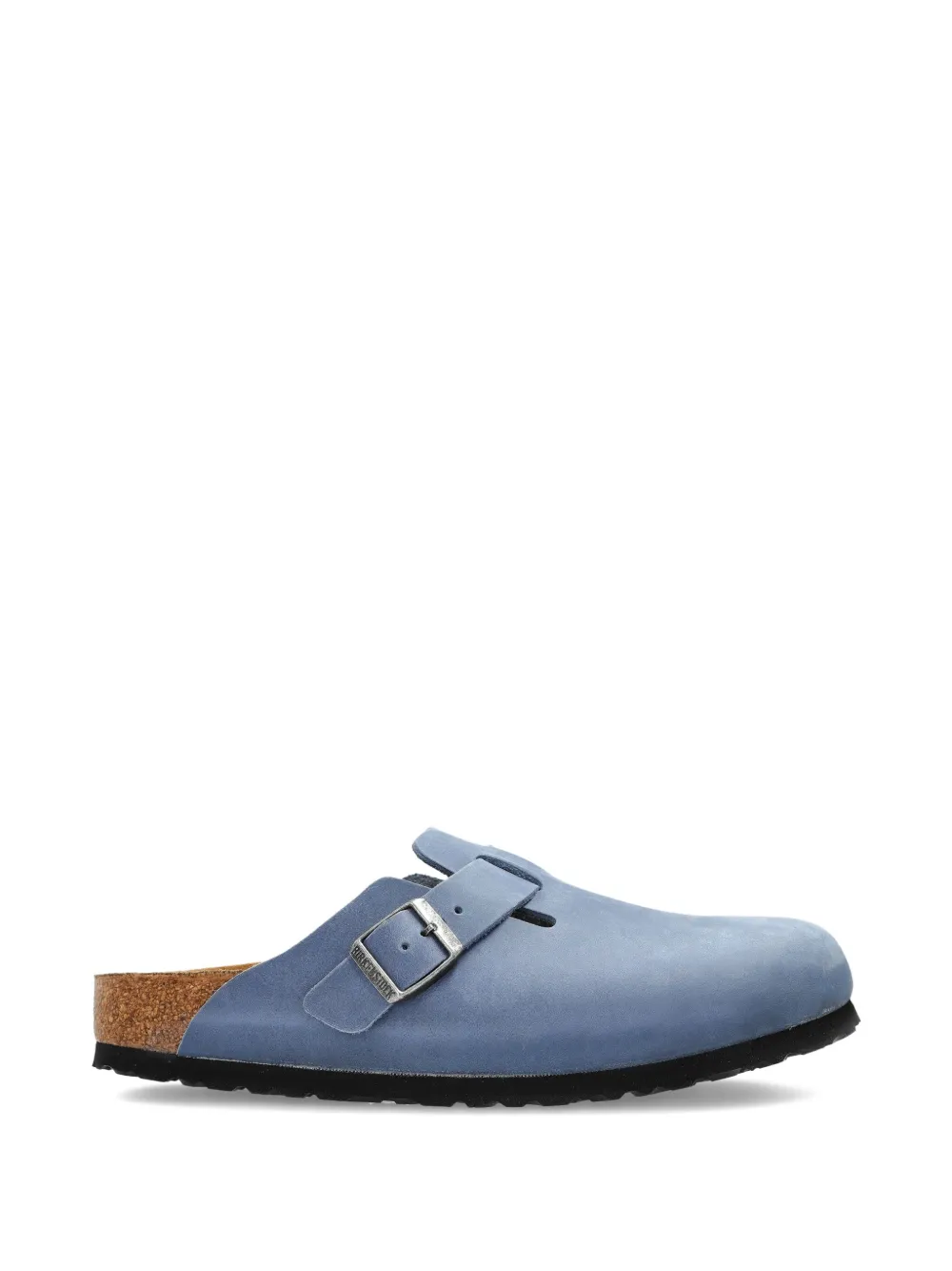 Кожаные сандалии с пряжкой BIRKENSTOCK, синий