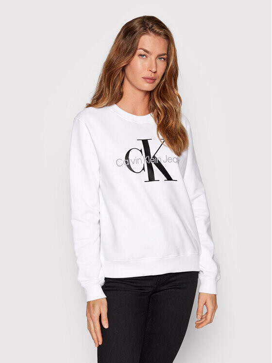 

Толстовка обычного кроя Calvin Klein, белый