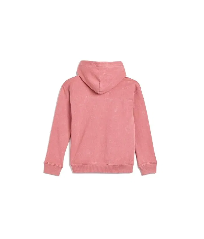 Худи Sunfaded Pullover Hoodie abercrombie kids, Dusty Rose — фото 2