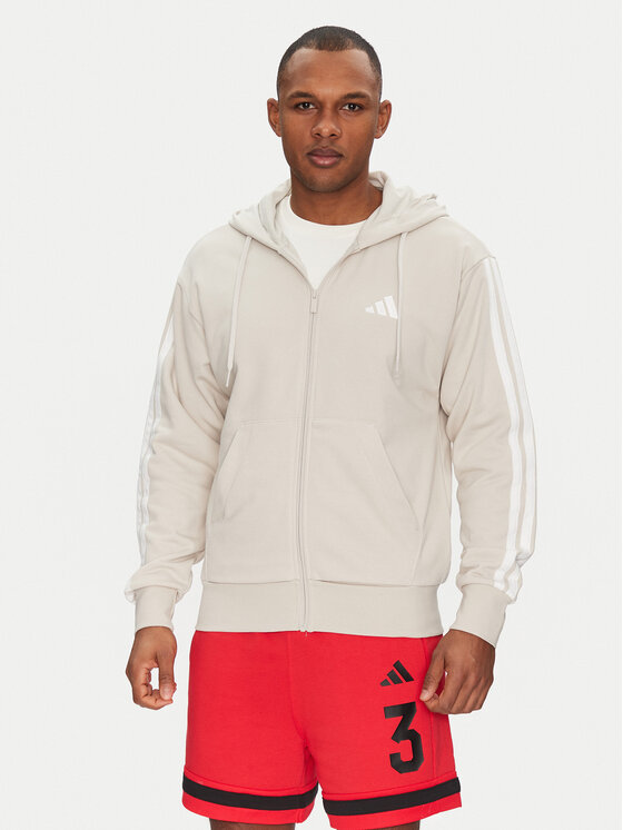

Толстовка обычного кроя Essentials 3-Stripes JE6340 Adidas, бежевый