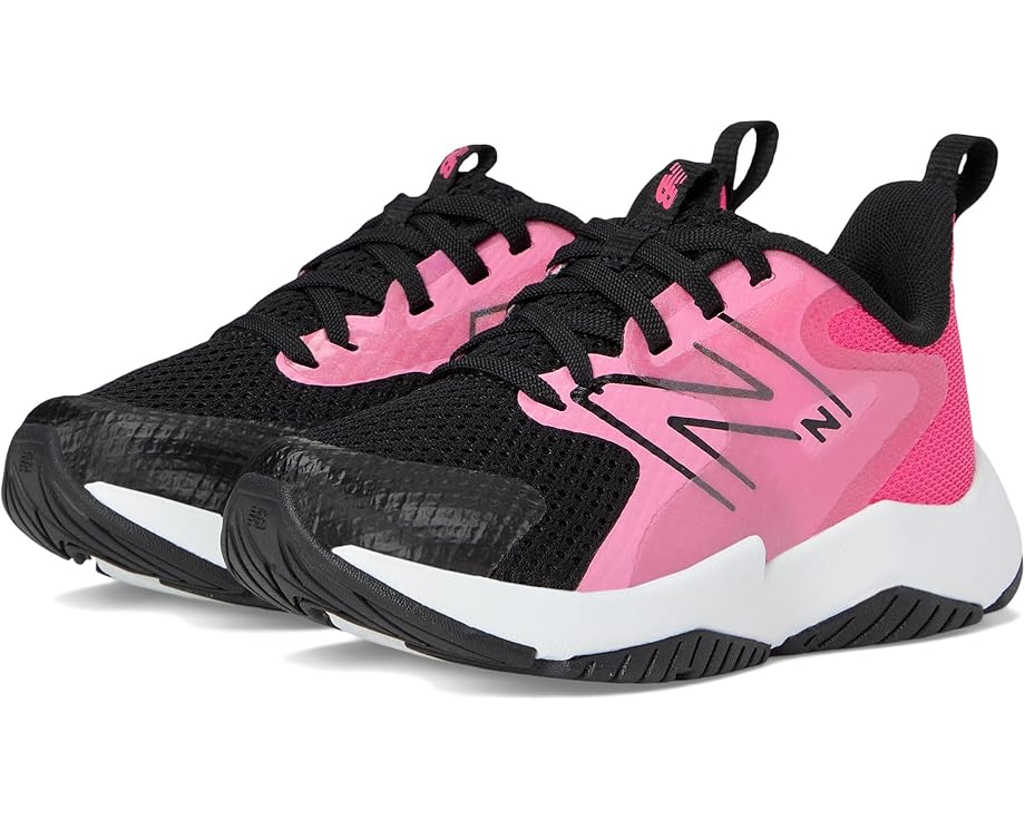 

Кроссовки New Balance Kids Rave Run v2, цвет Signal Pink/Black