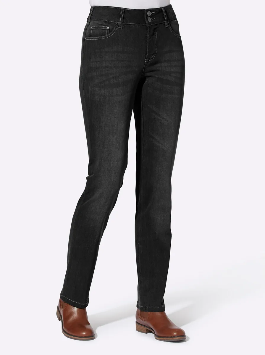 

Удобные джинсы в стиле casual (1 шт.) Casual Looks, черный